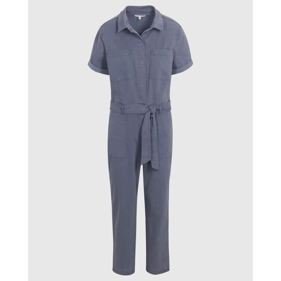 Splendid Pants - Splendid x Cella Jane Utility Jumpsuit  XS  EUC  Blue/Gray